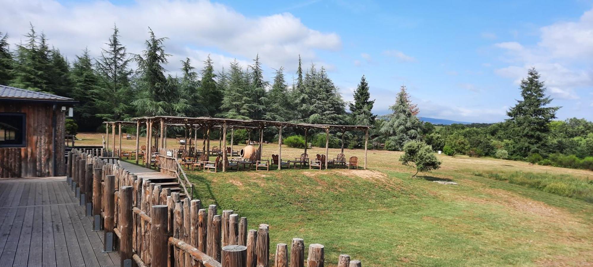 Domaine De La Vitarelle Glamping Villaniere エクステリア 写真